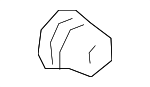 6R0857049 - Body: Reinforced Beam Adapter for Audi Image