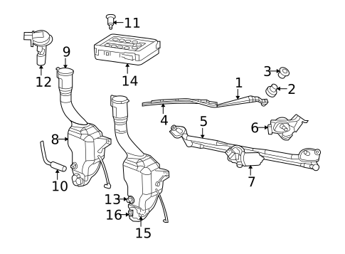 Wipers for 2006 Dodge Charger #0