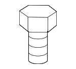Signal Lamp Assembly Mount Bolt