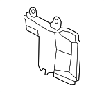 5329574030 - Belts &amp; Cooling: 2012-2015 Scion iQ - Radiator Support Air Deflector for Scion: iQ Image