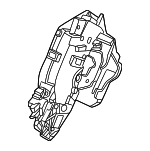 51225A160C3 - Body: Lock Assembly for BMW Image