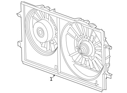 Cooling Fan, Clutch & Motor for 2008 Chevrolet Malibu #0