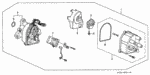 30105P0BA01 - Engine: HOUSING, DISTRIBUTOR for Honda Image
