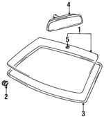 8611029100 - : Glass for Hyundai Image