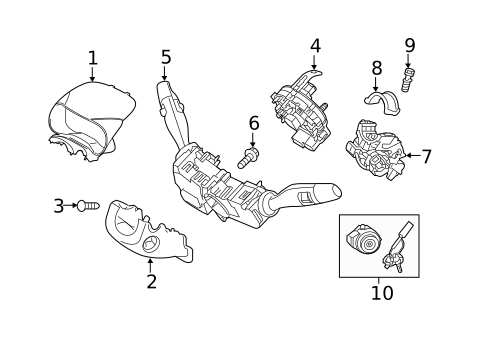 Switches for 2021 Hyundai Venue #1