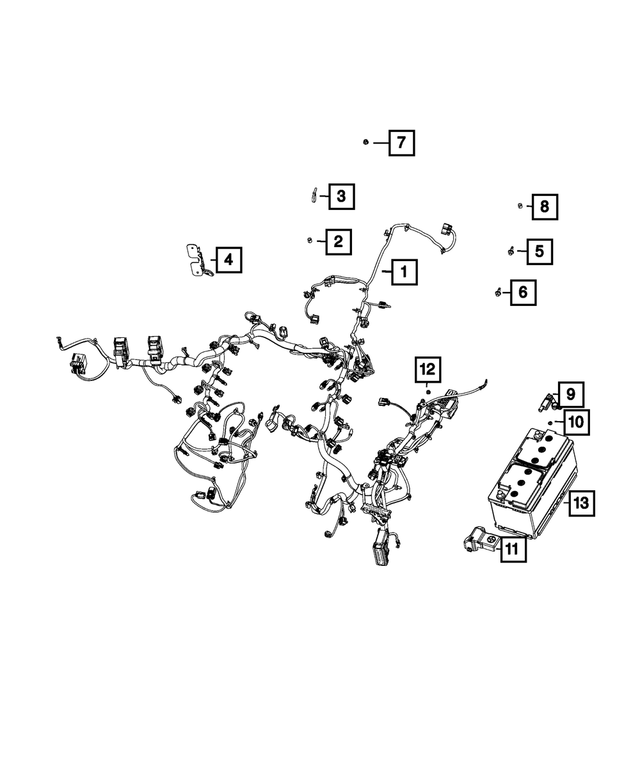 4627343AB - Electrical: Plug for Mopar Image