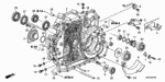 21101RG0A00 - Transmission - Automatic: PLATE, BEARING SETTING for Honda Image