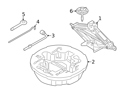 Jack & Components for 2019 Kia Cadenza #0