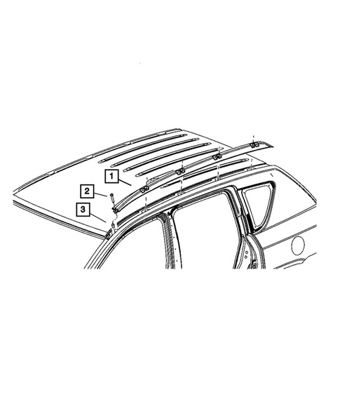 Sport Bar or Luggage Rack for 2010 Jeep Compass #0