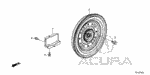 21350RDJ000 - Engine: COVER, TORQUE CONVERTER CASE for Acura Image