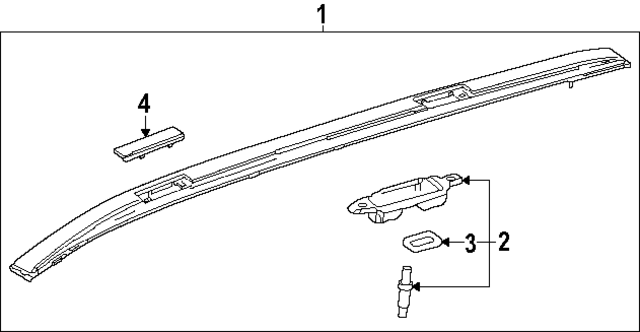 7563442040 - : Upper Cover for Toyota Image