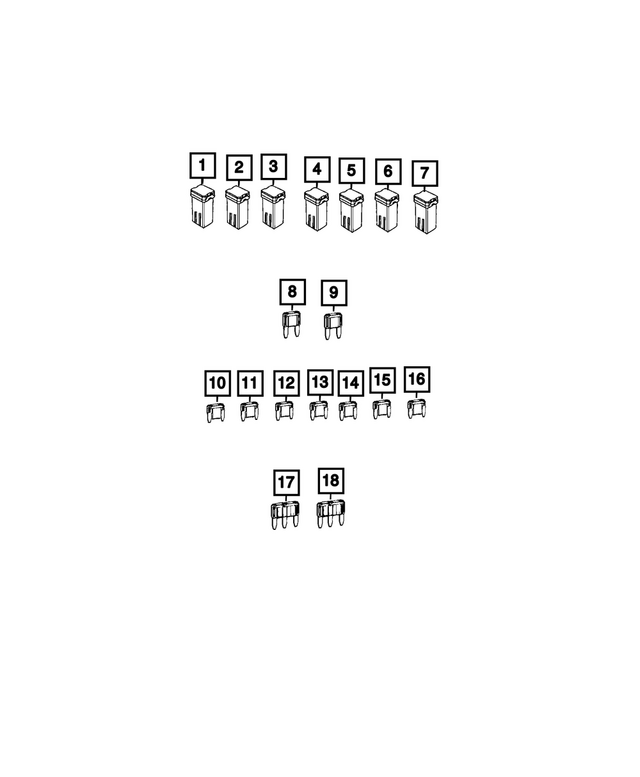 « 68565828AA – Electrical : Micro Fusible pour Mopar Image »