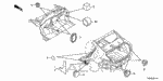 82871671000 - Interior/Bumper: GROMMET, DRAIN HOLE (25MM) for Acura Image