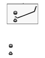 16117468283 - Fuel System: Mount Strap for BMW: Alpina XB7, X7 Image