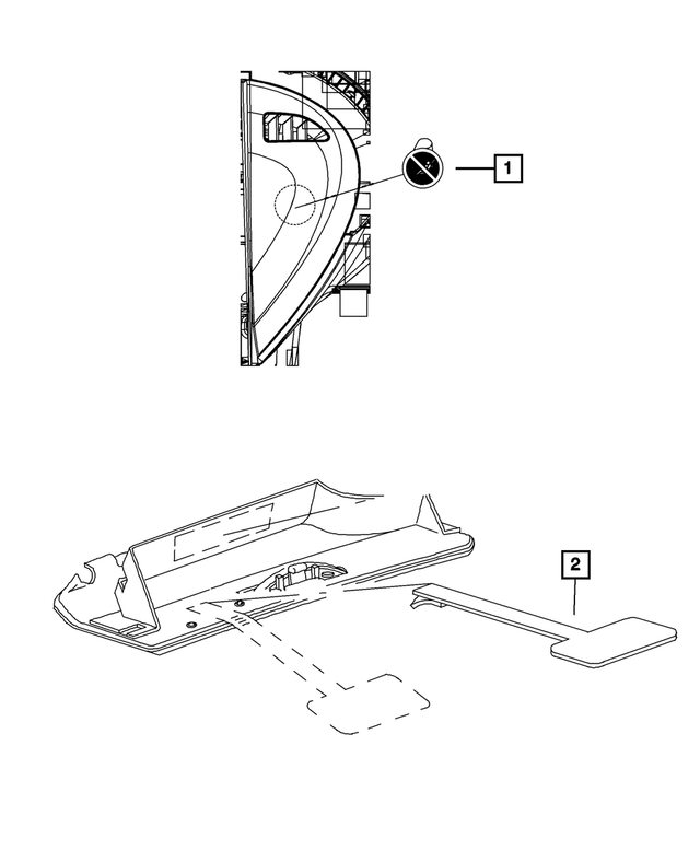 5108001AB - Labels: Air Bag Warning Label for Mopar Image