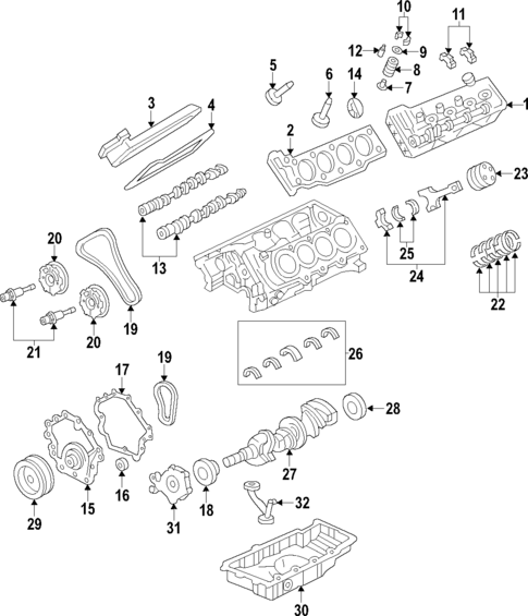 Engine for 2005 Cadillac STS #0