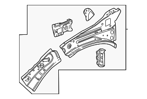 2023-2026 GM Upper Rail Assembly 85533080 GM | GMPartsDirect.com