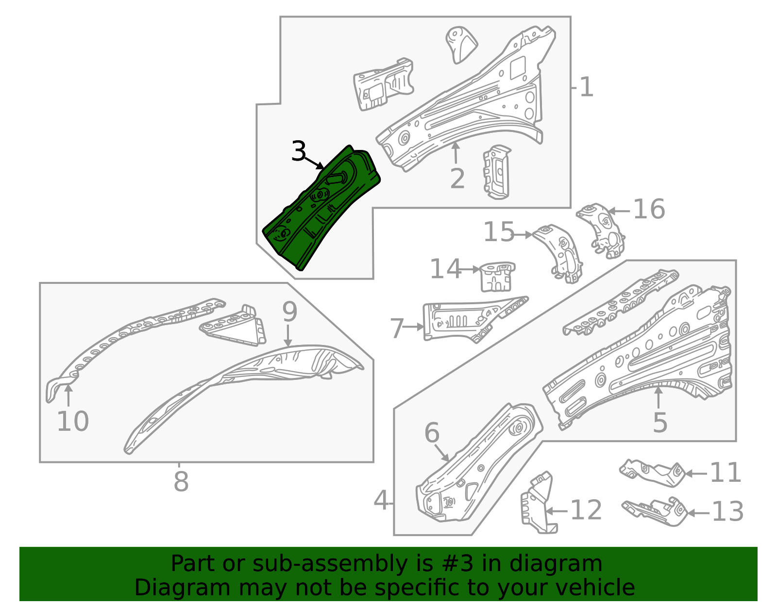 2023-2026 GM Front Panel 85533083 GM | GMPartsDirect.com