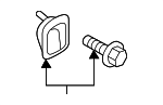 94072VA000VH - Body: Hook for Subaru Image