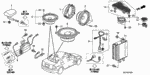 90133SDC003 - Electrical/Exhaust/Heater/Fuel: BOLT-WASHER (5X16) for Acura Image