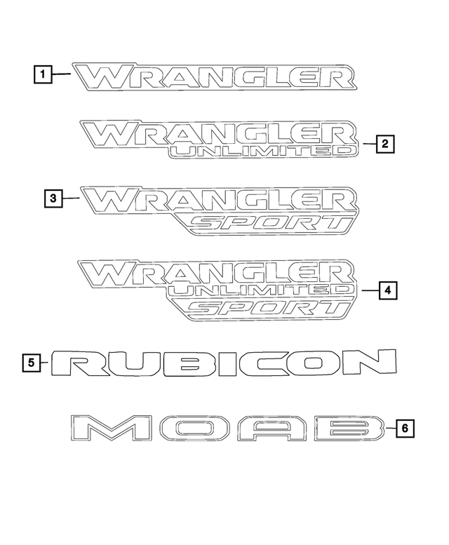 6DZ07CA1AB - Exterior Ornamentation: Front Fender Decal for Mopar Image