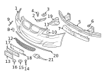 7119904935 - Body: Outer Support Screw for BMW Image