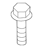 31306869931 - Suspension: Strut Mount Bolt for BMW Image