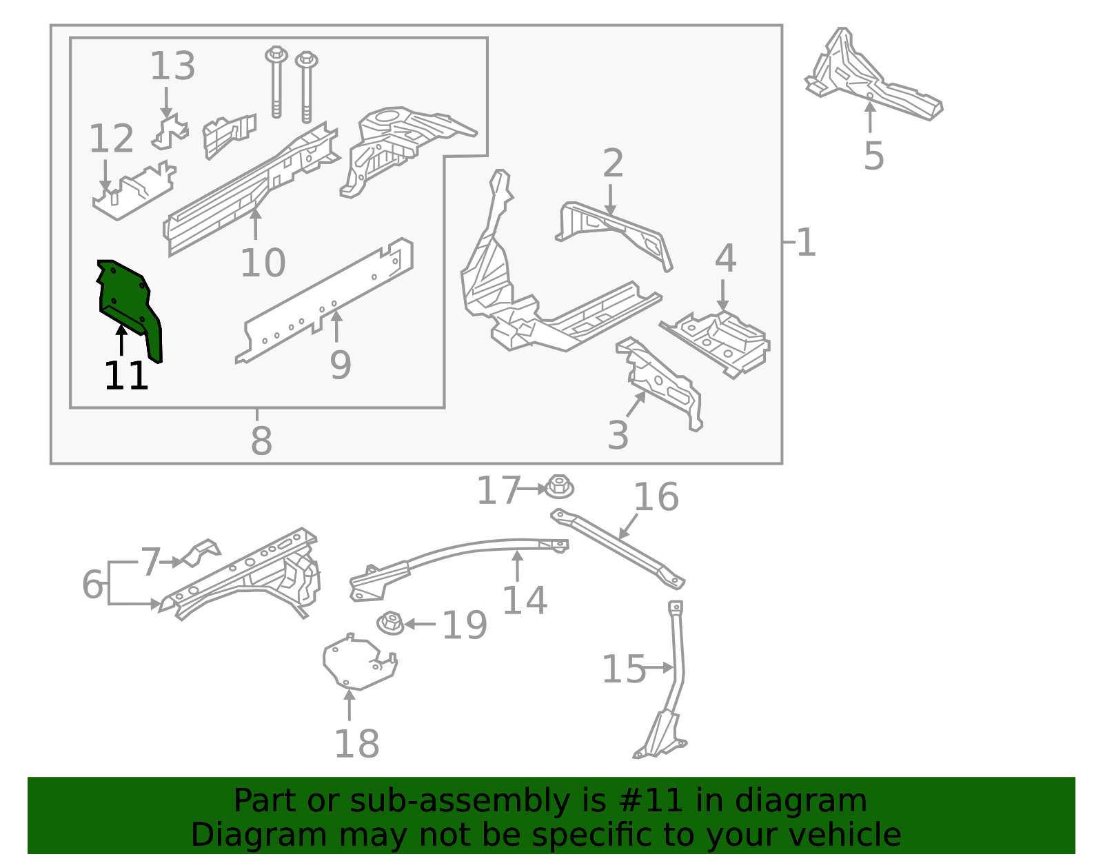 N2Y3-53-12ZA - Frame Rail End 2016-2025 Mazda MX-5 Miata | Mazda-Parts