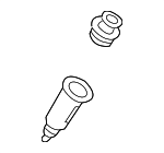 253312Y90A - Body: Lighter Assembly for Nissan: 370Z, Armada, Cube, GT-R, Juke, Maxima, NV200, Pathfinder, Rogue, Rogue Select, Versa, Versa Note, Z Image