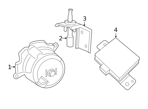 Anti-Theft Components for 2018 Jeep Wrangler #0