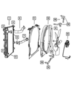 55056816AB - Cooling: Engine Cooling Radiator for Dodge: Ram 2500, Ram 3500 Image