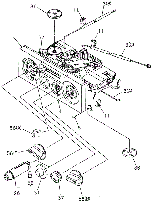 Heater Control for 1997 Acura SLX #0
