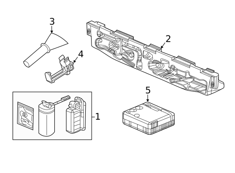 Jack & Components for 2018 Acura MDX #0