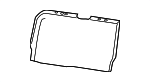 68050822AA - Body: Seat Back Pad for Dodge: Ram 1500, Ram 2500, Ram 3500 | Ram: 1500, 1500 Classic, 2500, 3500 Image