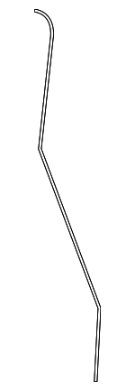 22610178 - Body: Lock Rod for Oldsmobile: Alero | Pontiac: Grand Am Image