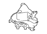 86631FN00A - Body: Washer Reservoir for Subaru Image