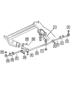 68069795AA - : Pitman Arm for Mopar Image
