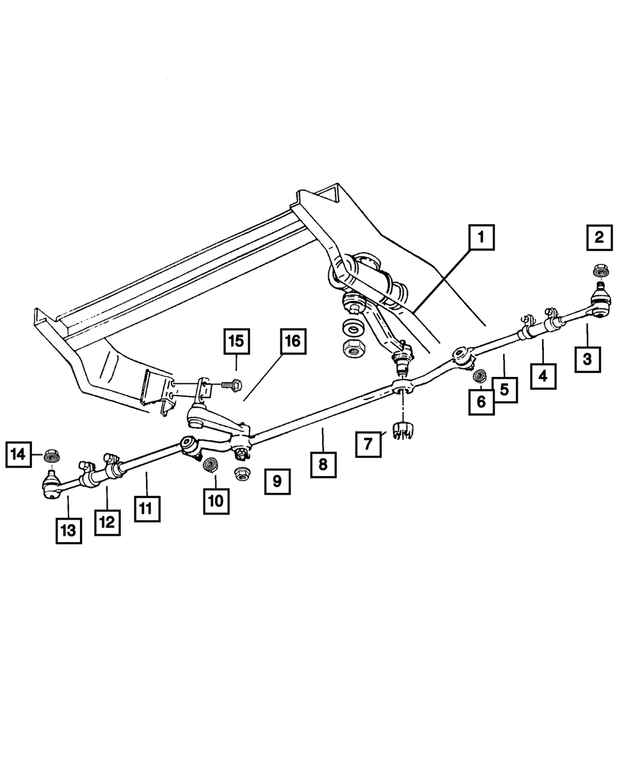 68069795AA - : Pitman Arm for Mopar Image