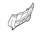 52105A41D27 - Body: Seat Back Panel for BMW Image