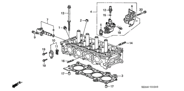 VTC Oil Control Valve for 2007 Acura TSX #0