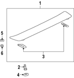 MR928804 - : Spoiler for Mitsubishi: Diamante Image
