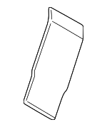 970522431006B0 - Body: Back Panel Cover for Porsche: Panamera Image