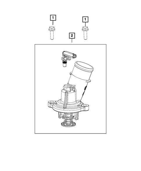 Water Pump and Related Parts for 2014 Ram 3500 #2
