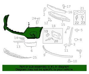 2022-2024 Chevrolet Primed Front Bumper Upper Fascia 86514578 | OEM ...