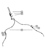 1WP01DX9AB - Brakes: Parking Brake Lever for Chrysler: 200, Sebring | Dodge: Avenger Image