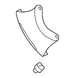 1T1612163 - : Heat Shield for Volkswagen: CC, Passat Image