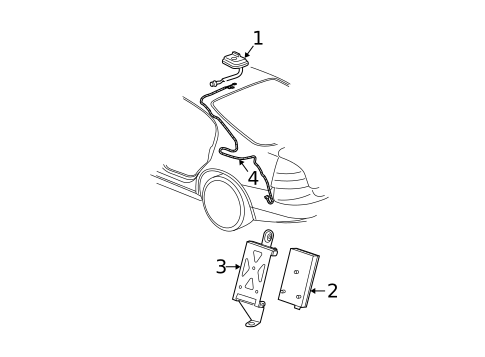 Antenna & Radio for 2007 Buick LaCrosse #0