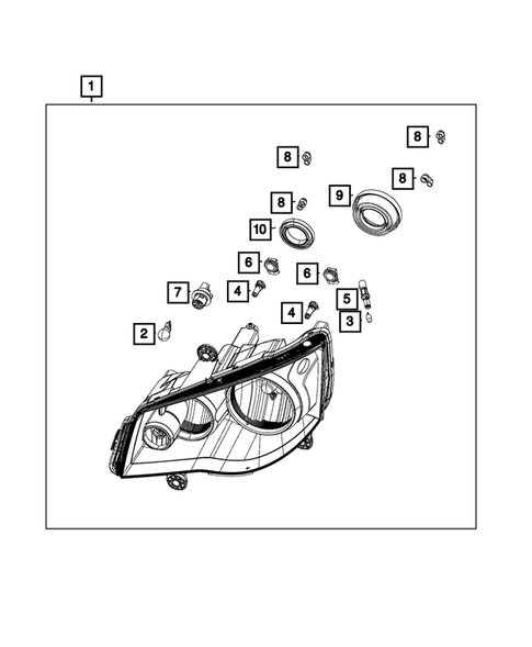 Lamps, Interior and Exterior for 2020 Dodge Grand Caravan #3