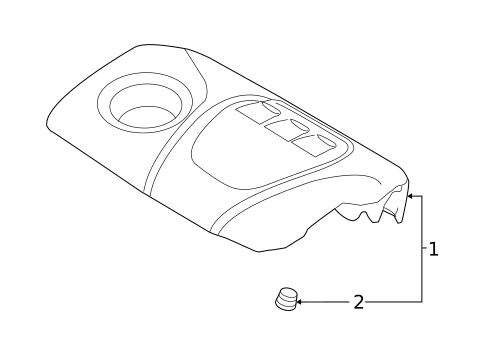 Engine Appearance Cover for 2016 Hyundai Tucson #0