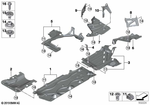 51757290803 - Vehicle Trim: Underbody Panelling, Side on Left for BMW Image